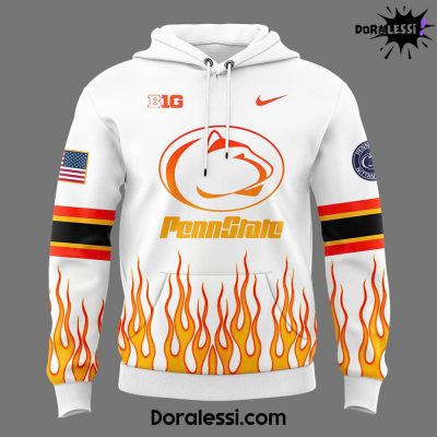 Penn State Football NCAA Firefighter Appreciation Night White Hoodie