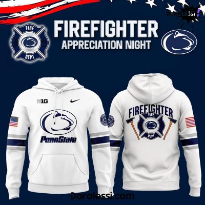 Penn State Football x 2024 Firefighter Appreciation Night Premium Limited Hoodie