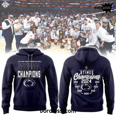 Penn State Nittany Lions 2024 NCAA Women’s Volleyball National Champions Hoodie