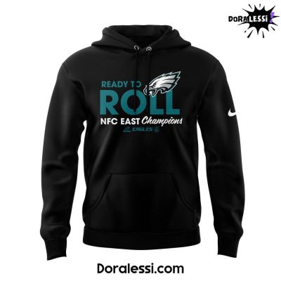 Philadelphia Eagles Coach Nick Sirianni Ready To Roll NFC East Champion Black Hoodie 2