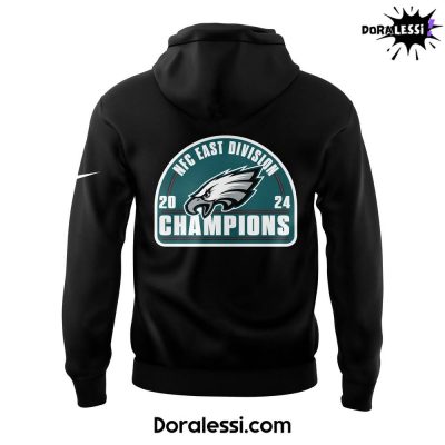 Philadelphia Eagles Coach Nick Sirianni Ready To Roll NFC East Champion Black Hoodie 3