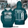 Philadelphia Eagles Line Up 2024 NFC East Champions Green Hoodie