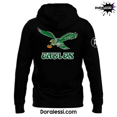 Philadelphia Eagles San Quinyon Maximum Security Lockdown Black Hoodie