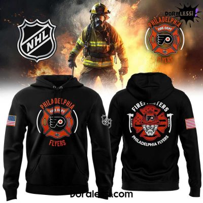 Philadelphia Flyers x Firefighter Appreciation Night Premium Limited Hoodie