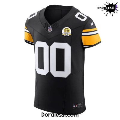 Pittsburgh Steelers Throwback 50th Anniversary Super Bowl Custom Football Jersey