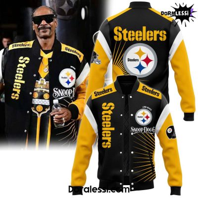 Pittsburgh Steelers x Snoop Dogg Steelers Baseball Jacket