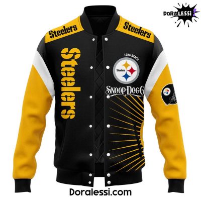 Pittsburgh Steelers x Snoop Dogg Steelers Baseball Jacket