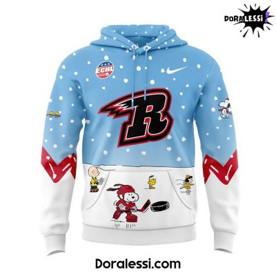 Rapid City Rush Peanuts & Snoopy Night Blue Hoodie