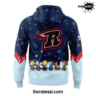 Rapid City Rush Peanuts Snoopy Night Navy Hoodie