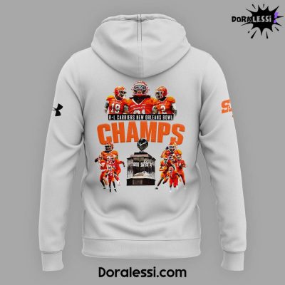 Sam Houston Football champions RL Carriers New Orleans Bowl Hoodie