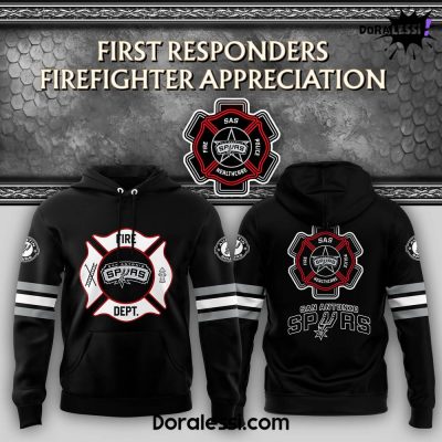 San Antonio Spur x 2024 Firefighter Appreciation Night Premium Limited Hoodie