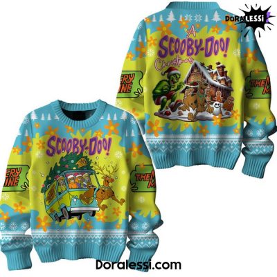 Scooby-Doo X Grinch Christmas Sweater