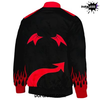 Sonic 3 X Ver Shadow The Hedgehog Black Bomber Jacket