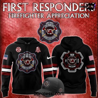 South Carolina Gamecocks x 2024 Firefighter Appreciation Night Premium Limited Hoodie