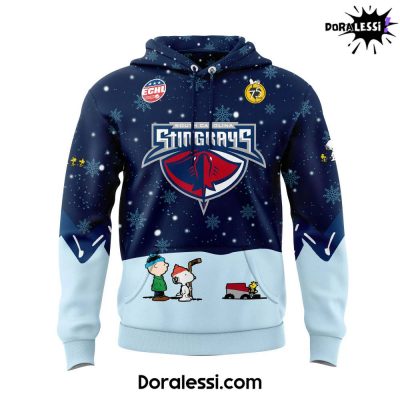 South Carolina Stingrays Peanuts & Snoopy Night Navy Hoodie