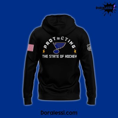 St Louis Blues x 2024 Firefighter Appreciation Night Premium Limited Hoodie