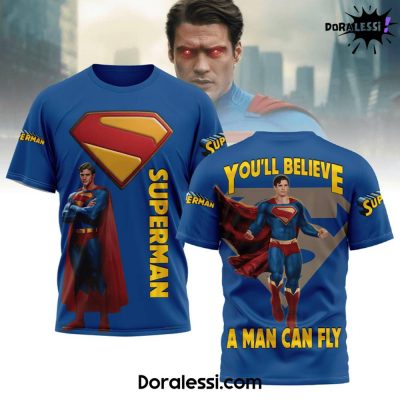 Superman A Man Can Fly Shirt