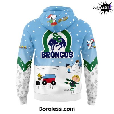 Swift Current Broncos Peanuts And Snoopy Night Hoodie