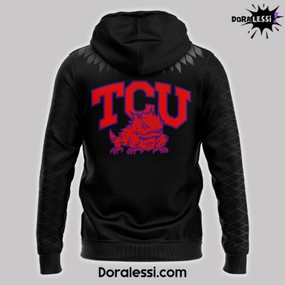 TCU Football Blood Frog Bowl Game Black Hoodie