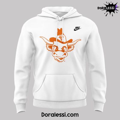 TEXAS LONGHORNS X 2 Secret Man White Hoodie