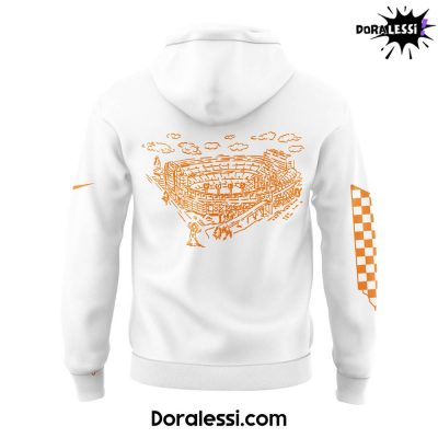 Tennessee Football Neyland Stadium Fireside White Hoodie