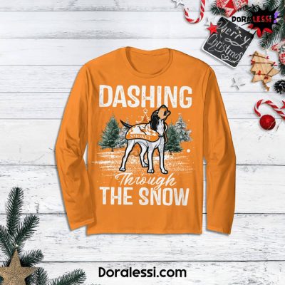 Tennessee Volunteeres Dashing Through The Snow Pyjama Set