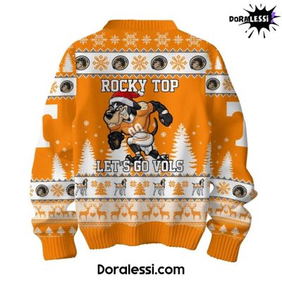 Tennessee Volunteers Tis The Season To Cheer For The Volunteers Sweater