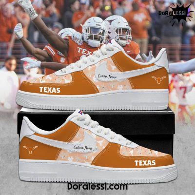 Texas Longhorns NCAA Native American Heritage Month Custom Air Force 1