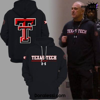 Texas Tech Red Raiders Coach Joey McGuire Black Hoodie