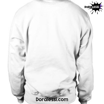 Tom and Jerry Quarreled Limited Editon White Sweatshirt