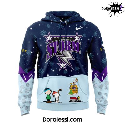 Tri-City Storm Peanuts Holiday Speciality X Snoopy Hoodie