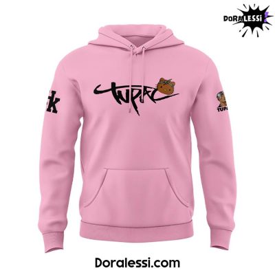 Tupac Shakur x Hello Kitty Limited Edition Pink Hoodie