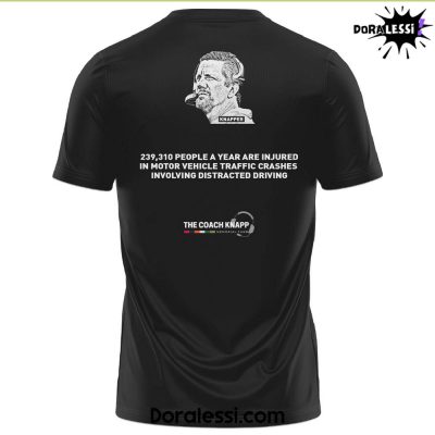 Washington Commanders The Coach Knapp 289310 People A Year Are Injured Black Tee 3