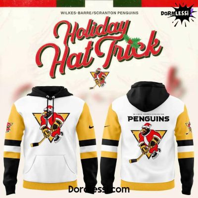 Wilkes-Barre X Scranton Penguins Holiday Hat Trick Hoodie