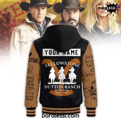 Yellowstone Dutton Ranch Baseball Jacket