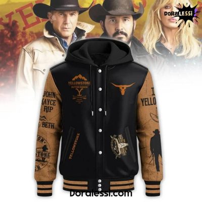 Yellowstone Dutton Ranch Baseball Jacket