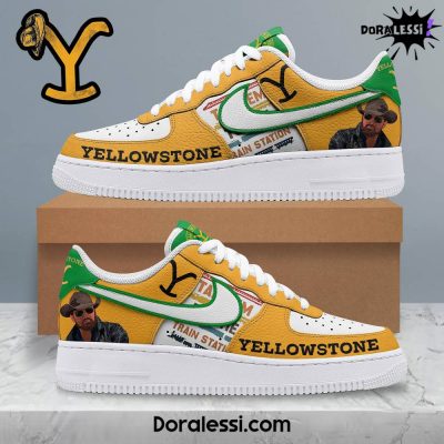 Yellowstone Train Station Air Force 1 Sneaker