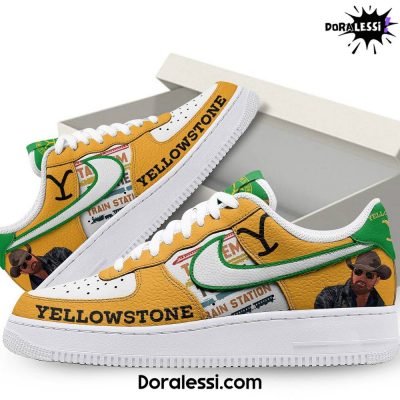 Yellowstone Train Station Air Force 1 Sneaker