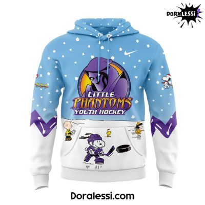 Youngstown Phantoms Peanuts X Snoopy Blue Hoodie