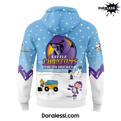 Youngstown Phantoms Peanuts X Snoopy Blue Hoodie