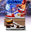 Sonic 3 X Sonic The Hedgehog Special Air Jordan 1 Shoes