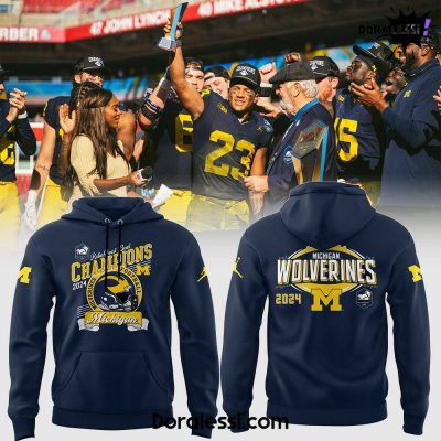 2024 ReliaQuest Bowl Champions Michigan Wolverines Hoodie