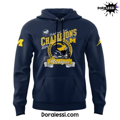 2024 ReliaQuest Bowl Champions Michigan Wolverines Hoodie