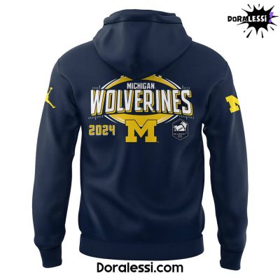 2024 ReliaQuest Bowl Champions Michigan Wolverines Hoodie