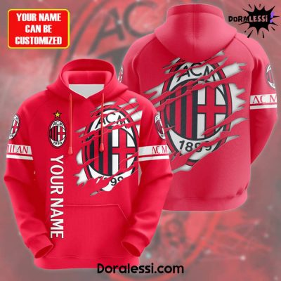 AC Milan Personalized Hoodie