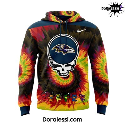 Baltimore Ravens Grateful Dead Night Hoodie