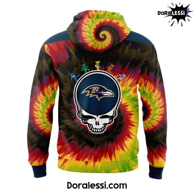 Baltimore Ravens Grateful Dead Night Hoodie