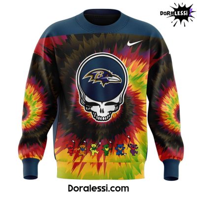 Baltimore Ravens Grateful Dead Night Sweatshirt