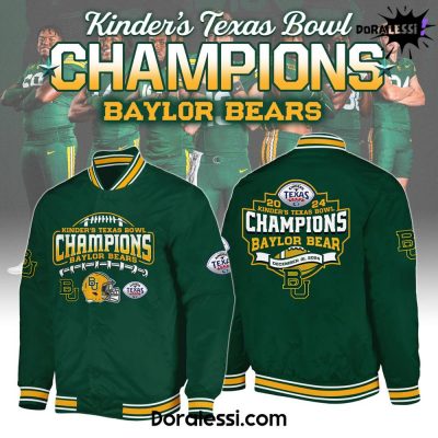 Baylor Bear NCAA Kinder’s Texas Bowl Champions Limited Edition Baseball Jacket