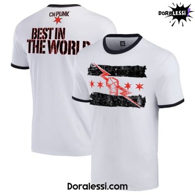 CM Punk Best In The World Ringer T-Shirt